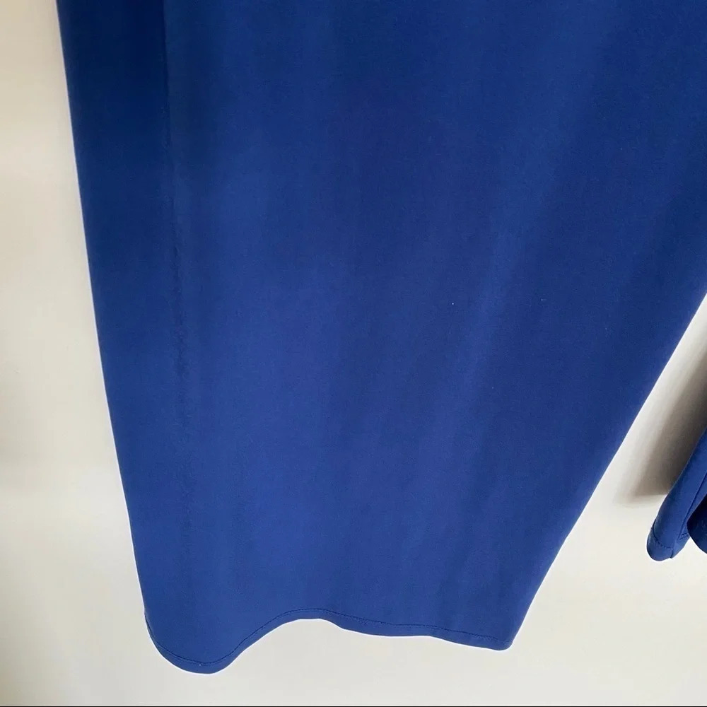VINCE CAMUTO Blue Wide-Leg Halter Jumpsuit Size S - Picture 7 of 12